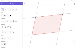 GeoGebra Geometry Web App