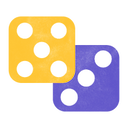 Illustration of statistics and probability including a bar chart.