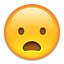 frowning
