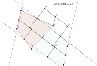 四角形の面積と変換
