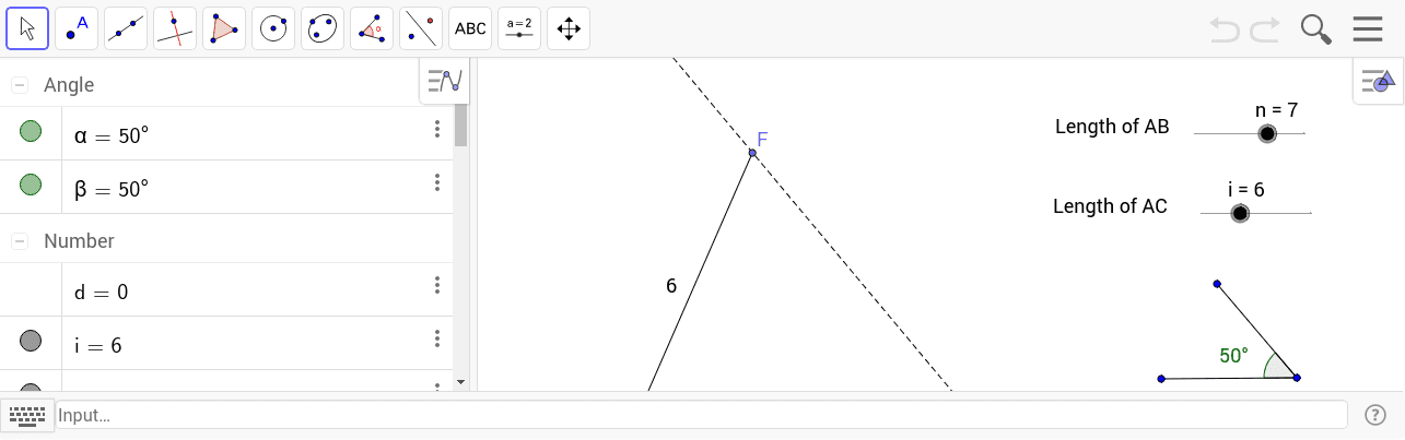 GeoGebra Applet