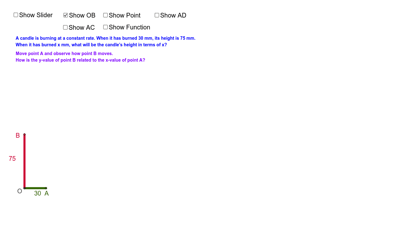 GeoGebra Applet