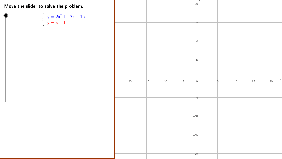 GeoGebra Applet