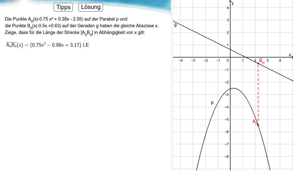 GeoGebra Applet
