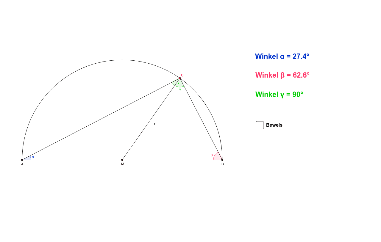 GeoGebra Applet