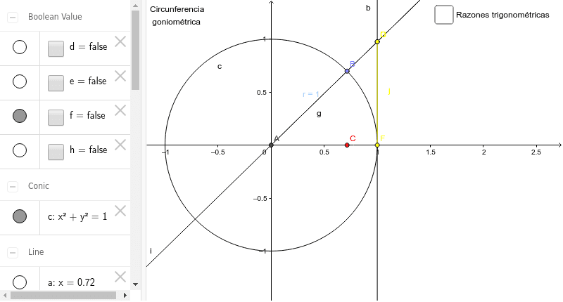 GeoGebra Applet