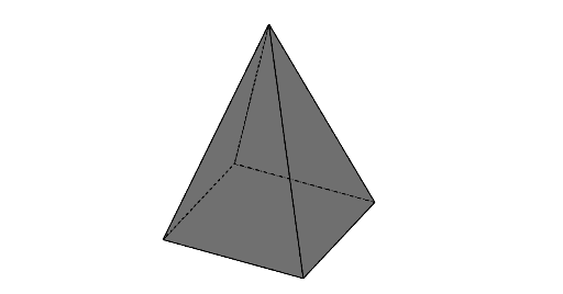 Cross Sections of a Square Based Pyramid – GeoGebra