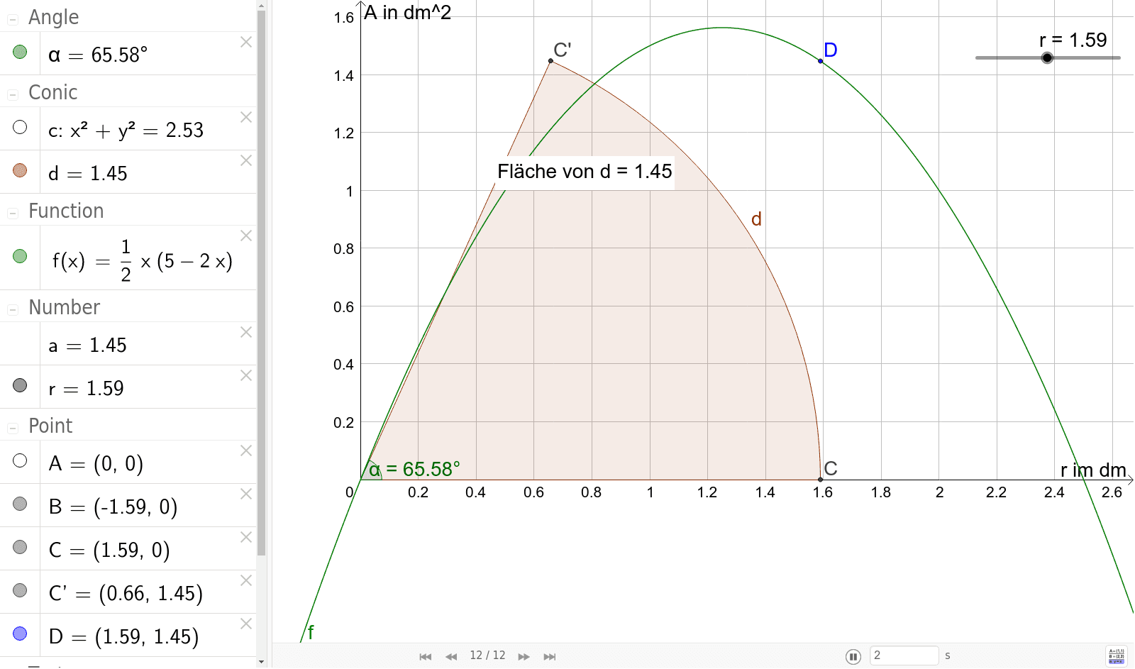 GeoGebra Applet