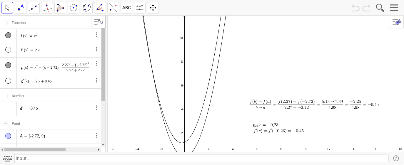 GeoGebra Applet