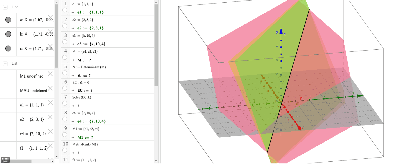 GeoGebra Applet