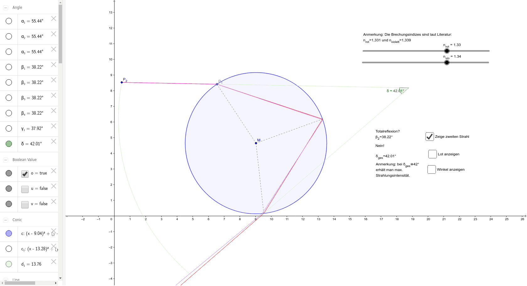 GeoGebra Applet