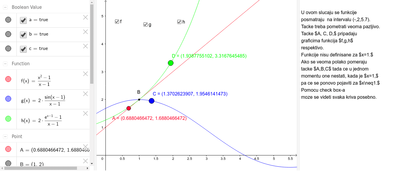 GeoGebra Applet