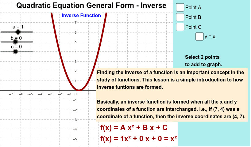 GeoGebra Applet