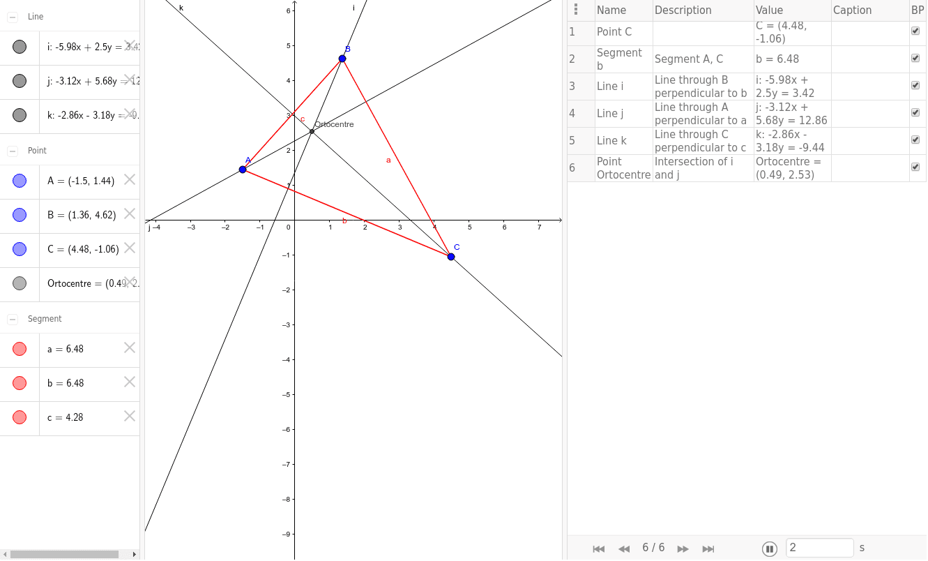 GeoGebra Applet
