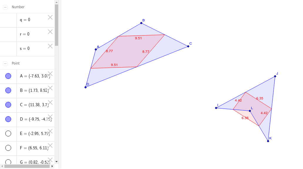 GeoGebra Applet