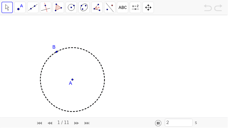 GeoGebra Applet