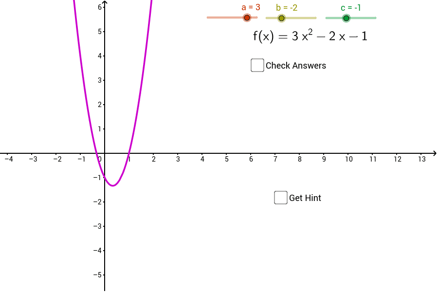 GeoGebra Applet