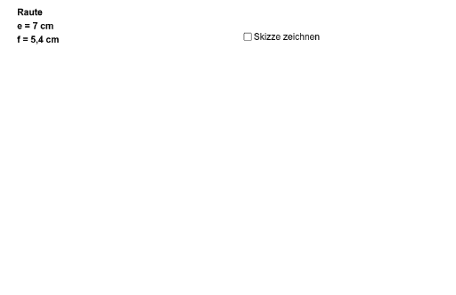Raute Zeichnen