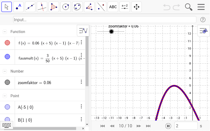 GeoGebra Applet