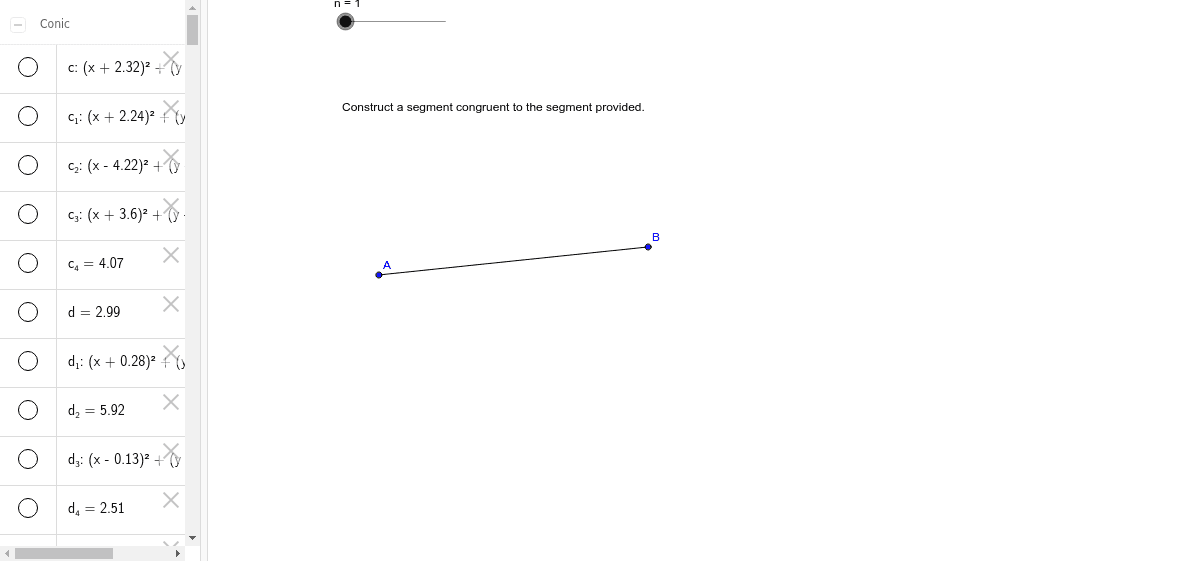 GeoGebra Applet