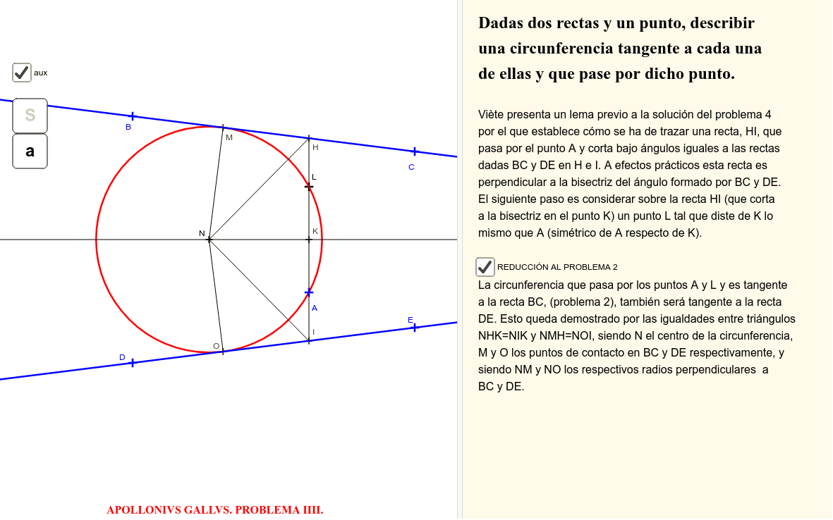 GeoGebra Applet