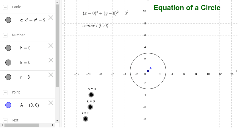GeoGebra Applet