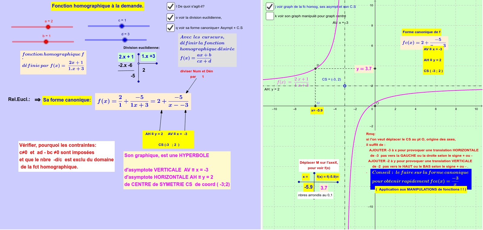 GeoGebra Applet