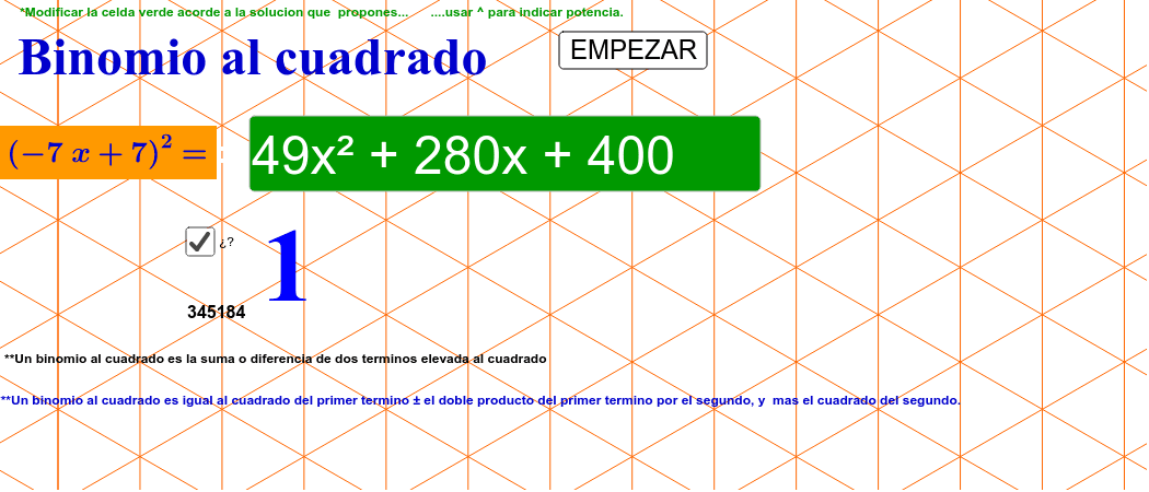 GeoGebra Applet