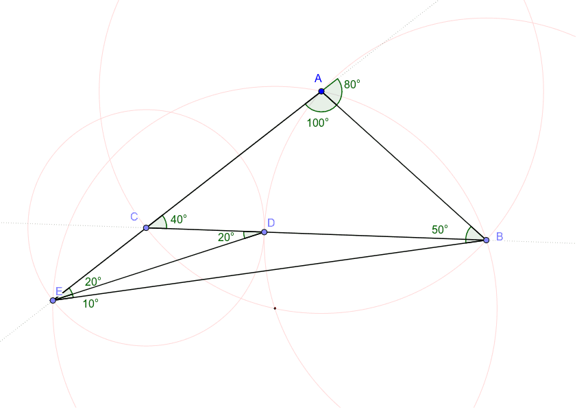 Puzzle Isosceles Triangle GeoGebra