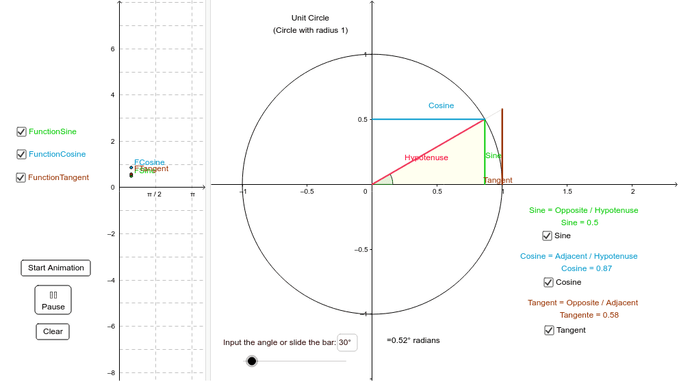 GeoGebra Applet