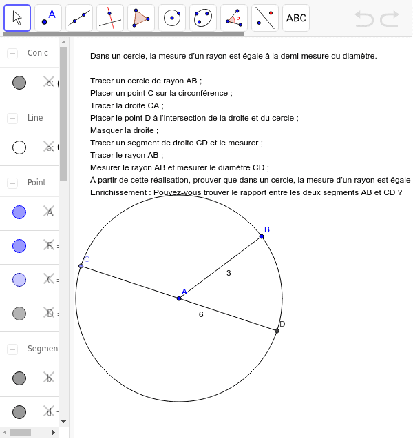 GeoGebra Applet