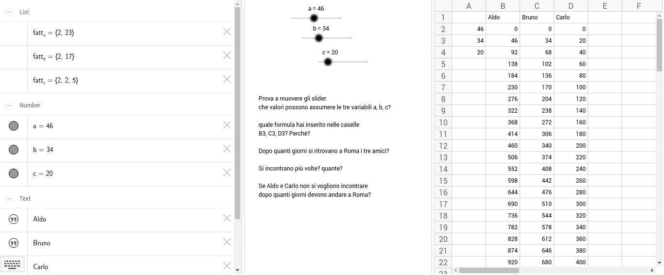 GeoGebra Applet