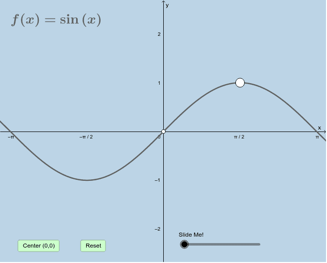 GeoGebra Applet