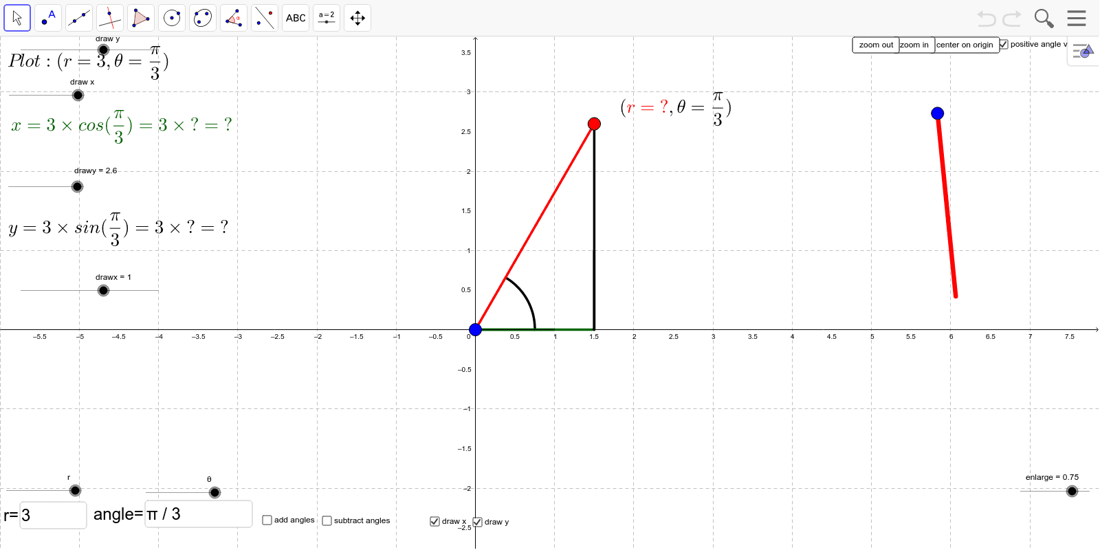 GeoGebra Applet