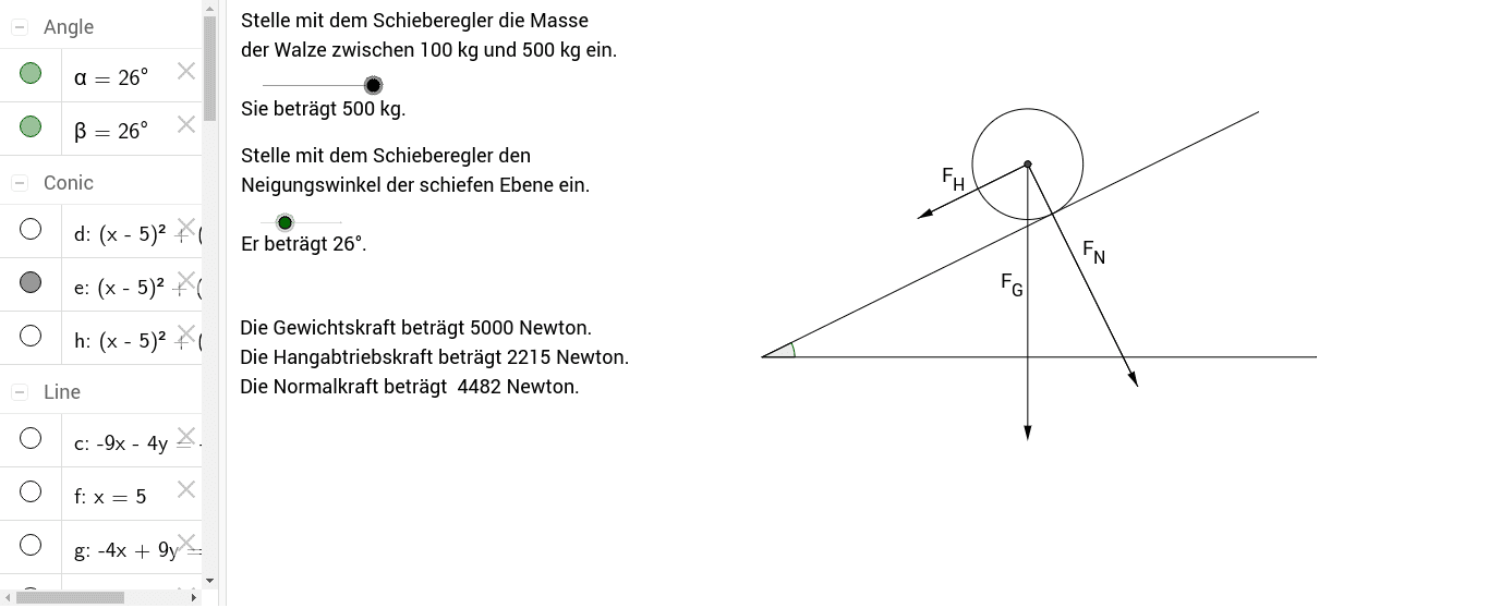 GeoGebra Applet