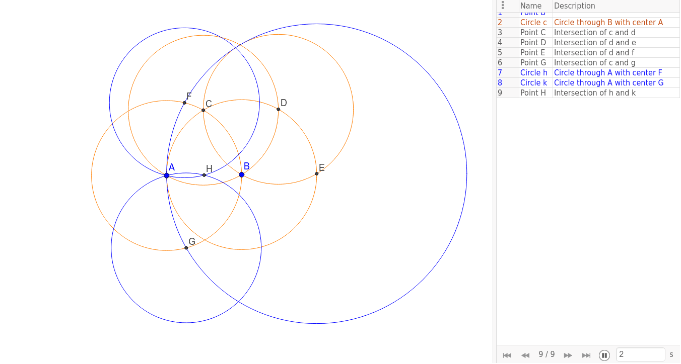 GeoGebra Applet