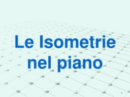 Composizione di isometrie