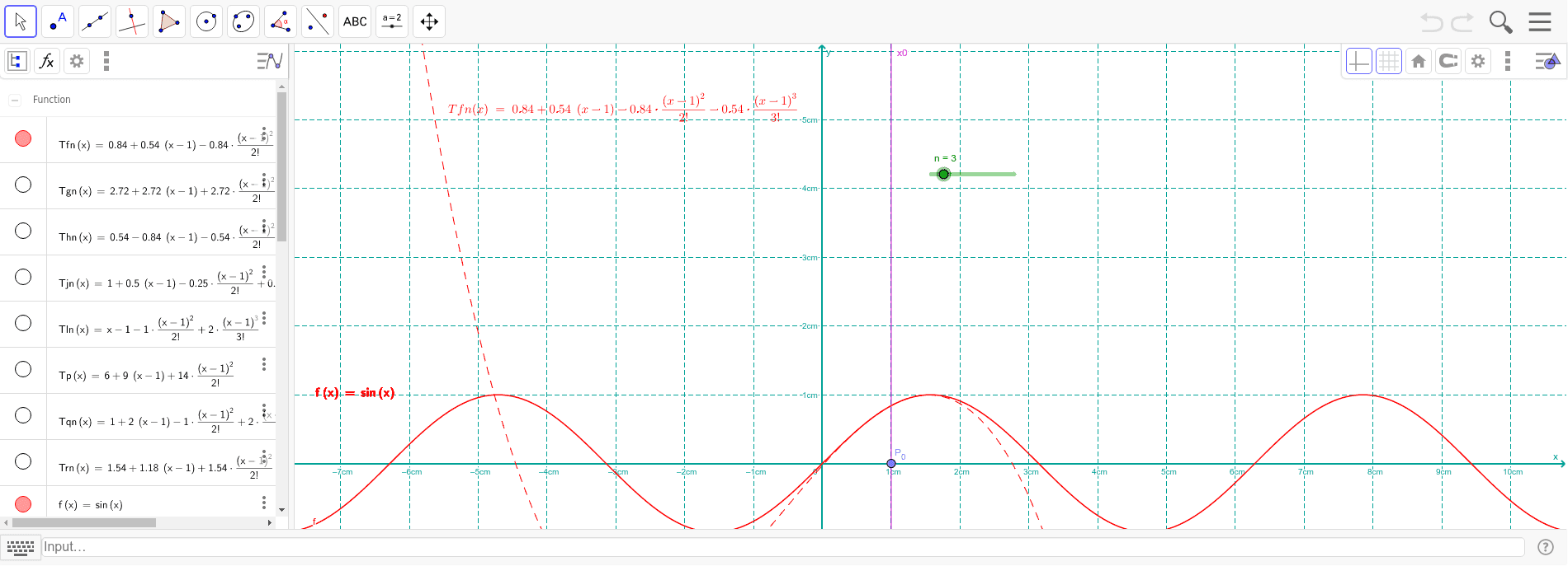 GeoGebra Applet