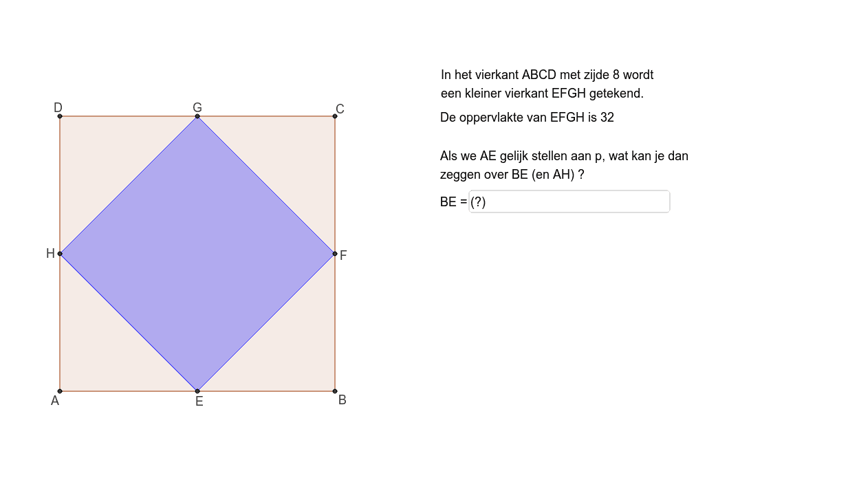 GeoGebra Applet