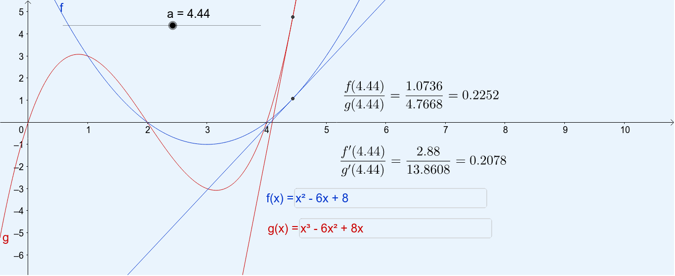 GeoGebra Applet