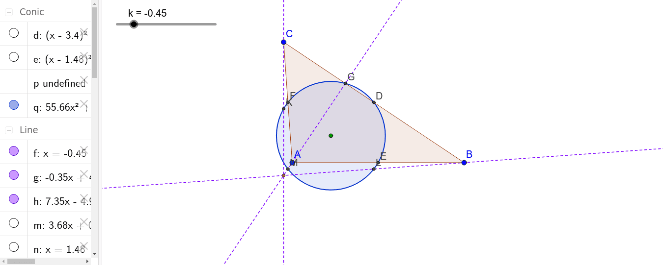 GeoGebra Applet