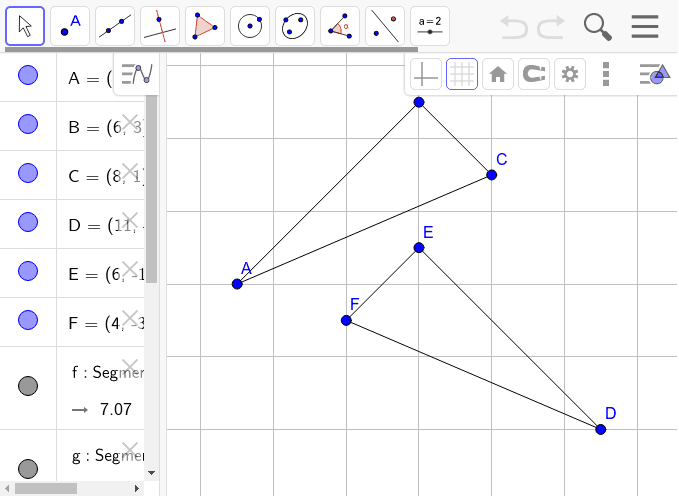 Testing Triangles