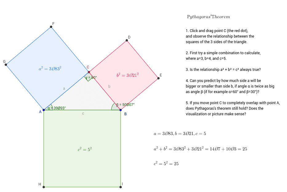 GeoGebra Applet