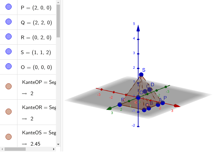 GeoGebra Applet