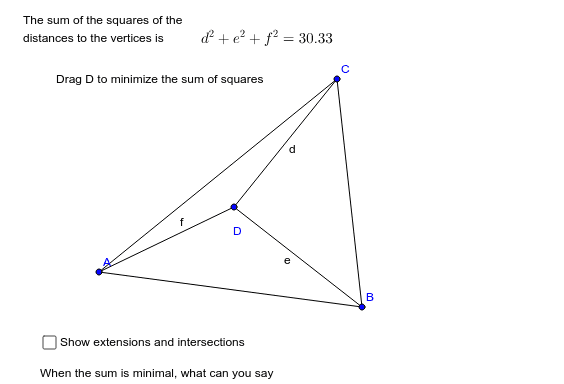 GeoGebra Applet