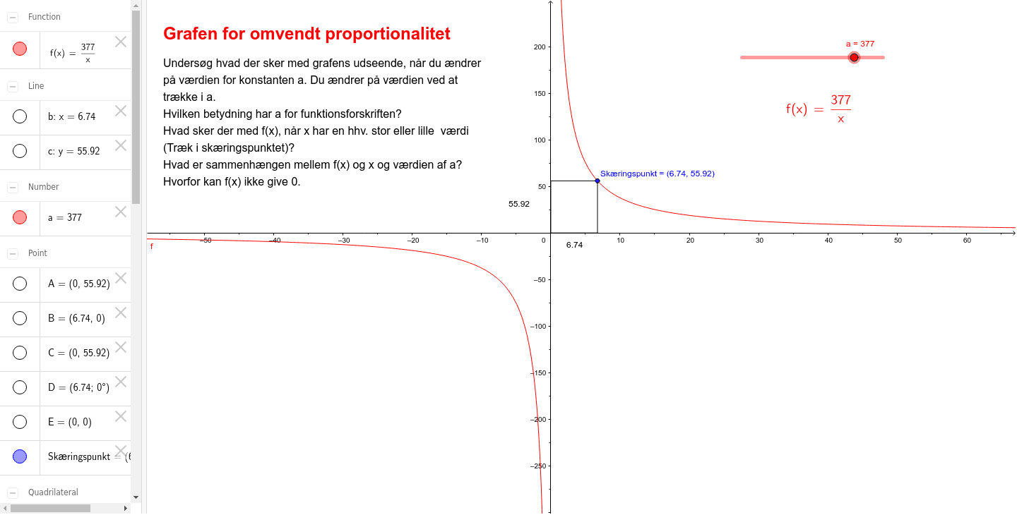 GeoGebra Applet