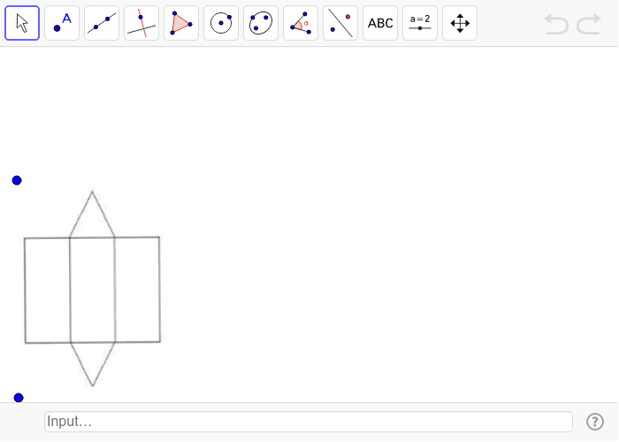Nets of prisms GeoGebra
