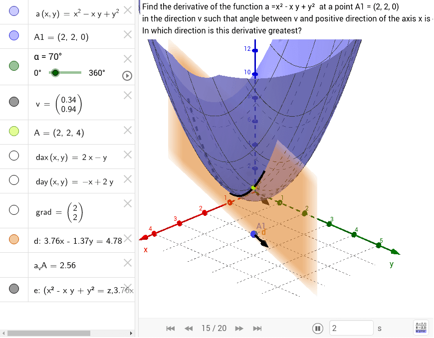 GeoGebra Applet
