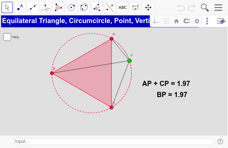 GeoGebra Applet