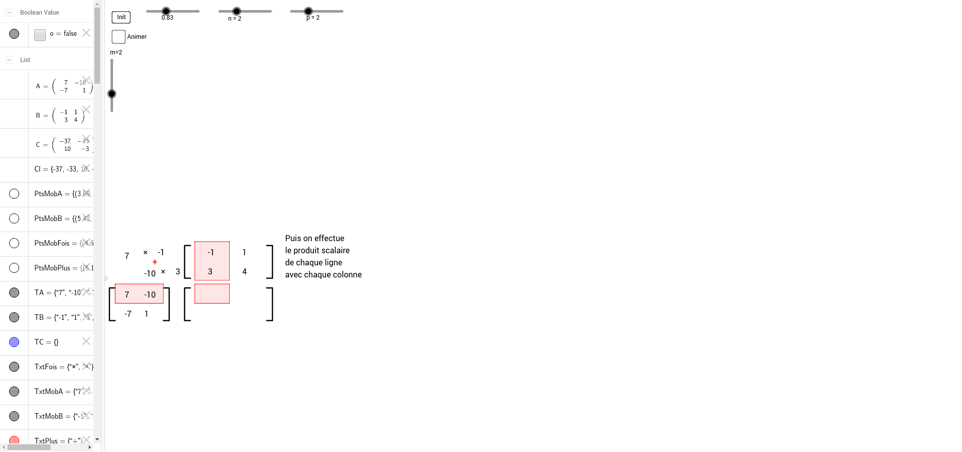 GeoGebra Applet